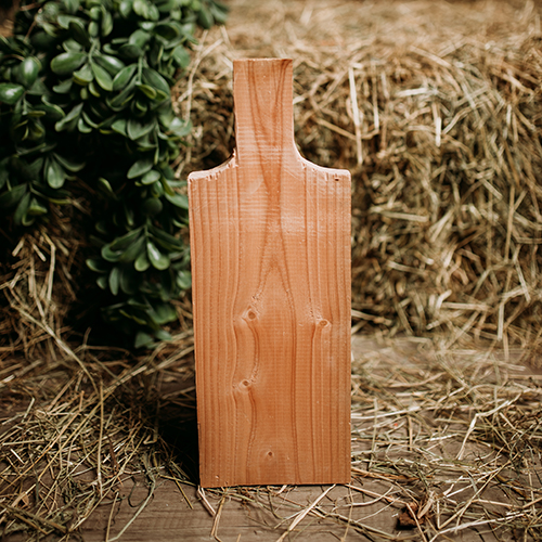 Houten snijplank blanco